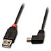 Cavo USB 2.0 Tipo A / mini-B ad angolo 1m - Foto miniatura 1