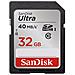 Ultra, 32 GB, Secure Digital High-Capacity (SDHC) , 30 MB / s, Nero, Resistente al gelo, Resitente al caldo, Resistente agli urti, Resistente all'acqua, X-ray-proof, -25 - 85 °C - Foto miniatura 1
