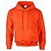 Felpa Con Cappuccio Uomo (xl) (arancio)  - Foto miniatura 1