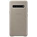 Cuoio Cover SM-G977F Galaxy S10 5G grigio - Foto miniatura 4
