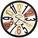 Orologio Da Parete In Metallo 60 Cm Multicolore - Foto miniatura 2
