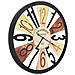 Orologio Da Parete In Metallo 60 Cm Multicolore - Foto miniatura 3