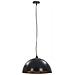Lampadari 2 pz Nero e Oro Semi-Sferici 40 cm E27 - Foto miniatura 3