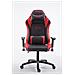 Sedia Ufficio Racing Shift XL in Similpelle I Poltrona Pc Gaming Carico Max 150 kg I Poltrona Set-Up Gamer Doppio Cuscino Nero Rosso Senza Poggiapiedi - Foto miniatura 3
