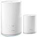 WiFi Q2 Pro Router Wireless Base + Satellite Dual Band Gigabit Ethernet Colore Bianco - Foto miniatura 2