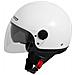 Casco Jet Scooter Moto Ece 22 Doppia Visiera Parasole Bianco L - Foto miniatura 4