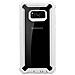 Custodia Compatibile Con Samsung Galaxy S8 In Grigio Betulla - Coperchio Protettivo 2 In 1 Con Bordo In Silicone Tpu E Retro In Vetro Acrilico - Foto miniatura 4