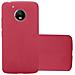 Custodia Compatibile Con Motorola Moto G5 In Frosty Rosso - Hard Case Coperchio Protettivo In Frosted Look Contro I Graffi E Gli Urti - Foto miniatura 4