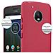 Custodia Compatibile Con Motorola Moto G5 In Frosty Rosso - Hard Case Coperchio Protettivo In Frosted Look Contro I Graffi E Gli Urti - Foto miniatura 5