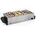 Scaldavivande Buffet 200 W 4,2 L In Acciaio Inox Argento - Foto miniatura 3