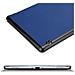 Custodia Per Tablet Compatibile Con Huawei Mediapad T5 10 (10.1"" Zoll) In Blu Scuro Jersey - Coperchio Protettiva Ultra Sottile Senza Funzione Auto Wake Up E Stand - Foto miniatura 9