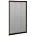Zanzariera Plissettata Finestre In Alluminio Marrone 80x160 Cm - Foto miniatura 3