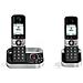 Telefono DECT Cordless F890 Voice DUO con Segreteria Telefonica e Blocco Chiamate Premium 2 Telefoni - Nero / Argento - Foto miniatura 1