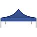 Tetto Per Tendone Per Feste 2x2 M Blu 270 G / m - Foto miniatura 2