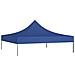 Tetto Per Tendone Per Feste 2x2 M Blu 270 G / m - Foto miniatura 5