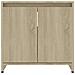 Mobile da Bagno Rovere Sonoma 60x33x61 cm Legno Multistrato - Foto miniatura 3