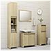 Mobile da Bagno Rovere Sonoma 60x33x61 cm Legno Multistrato - Foto miniatura 4