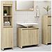 Mobile da Bagno Rovere Sonoma 60x33x61 cm Legno Multistrato - Foto miniatura 5