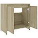 Mobile da Bagno Rovere Sonoma 60x33x61 cm Legno Multistrato - Foto miniatura 9