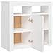 Credenza con Luci LED Bianca 80x35x75 cm - Foto miniatura 7
