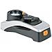Pompa A Pedale Airstep Con Manometro 7 Bar 30 X 15 Cm Nera - Foto miniatura 2