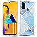 Custodia Compatibile Con Huawei P20 Lite In Marmo Grigio Bianco Blu No. 2 - Coperchio Protettivo In Silicone Tpu Con Motivo A Mosaico - Foto miniatura 1