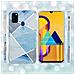 Custodia Compatibile Con Huawei P20 Lite In Marmo Grigio Bianco Blu No. 2 - Coperchio Protettivo In Silicone Tpu Con Motivo A Mosaico - Foto miniatura 6