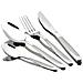 Matt-mirror Set Di Posate 24 Pezzi Acciaio Inox Finitura Lucida / Opaco, Per 6 Persone Inox - Foto miniatura 2