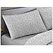 Sacco Copripiumino Piumone Letto In 100% Cotone Made Italy Vari Disegni Rp 1 Piazza Stefy Grigio - Foto miniatura 4