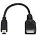A101-0033 cavo USB 0,15 m USB 2.0 Mini-USB B USB A Nero - Foto miniatura 2