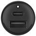 CARICABATTERIA DA AUTO DOPPIO USB-C 30W +USB-A 12W - Foto miniatura 3