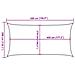 Vela Parasole 160 G /m Rettangolare Grigio Chiaro 3x5 M In Hdpe - Foto miniatura 10
