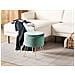 Pouf Contenitore Silas Velluto Verde Menta - Foto miniatura 1