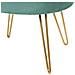 Pouf Contenitore Silas Velluto Verde Menta - Foto miniatura 6