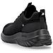 Causal Sneakers Tessile Scarpe Uomo Nero Eu 42, U0504-00 - Foto miniatura 3