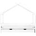 Letto Per Bambini Casa Legno Di Pino Orgeval 90 X 200 Cm Con Contenitore Bianco - Foto miniatura 4