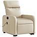 Poltrona Alzapersona Massaggiante Elettrica Crema in Tessuto - Foto miniatura 4