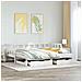 Letto Estraibile con Cassetti senza Materasso Bianco 90x190 cm - Foto miniatura 2