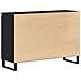 Credenza Nero Rovere 104x35x70 cm Legno Ingegnerizzato - Foto miniatura 6
