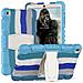 Custodia Per Samsung Tab A7 Lite 8.7” Antiscivolo Con Supporto Blu - Foto miniatura 1