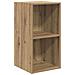 Set mobile TV 4 pz Rovere artigianale Legno ingegnerizzato - Foto miniatura 6