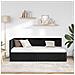 Cornice del letto ad angolo Nero 90 x 200 cm Velluto - Foto miniatura 4