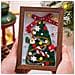 Kit Fai Da Te Ornamento Cornice Foto Albero Di Natale - Artigianato Fatto A Mano - Foto miniatura 3