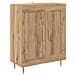 Credenza Rovere artigianale 69,5 x 34 x 180 cm - Foto miniatura 6