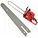 Guida Catena 22"" - Acciaio Di Alta Qualità | Lunghezza 62,5 Cm, Spessore 1,3 Mm | Compatibile Con Seghe 22"" - Foto miniatura 1