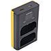 9886 carica batterie Batteria per videocamera USB - Foto miniatura 3