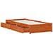 Struttura del letto 3 pcs Marrone cerato Legno di pino - Foto miniatura 4