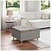 Pouf contenitore con cuscino Talpa 80 x 80 x 45 cm Tessuto - Foto miniatura 2