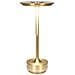 Lampada Da Tavolo Lyneham Ricaricabile In Alluminio Ottone - Foto miniatura 4