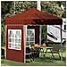 Tenda per feste a pop-up 195 x 195 x 245 cm Terracotta - Foto miniatura 2